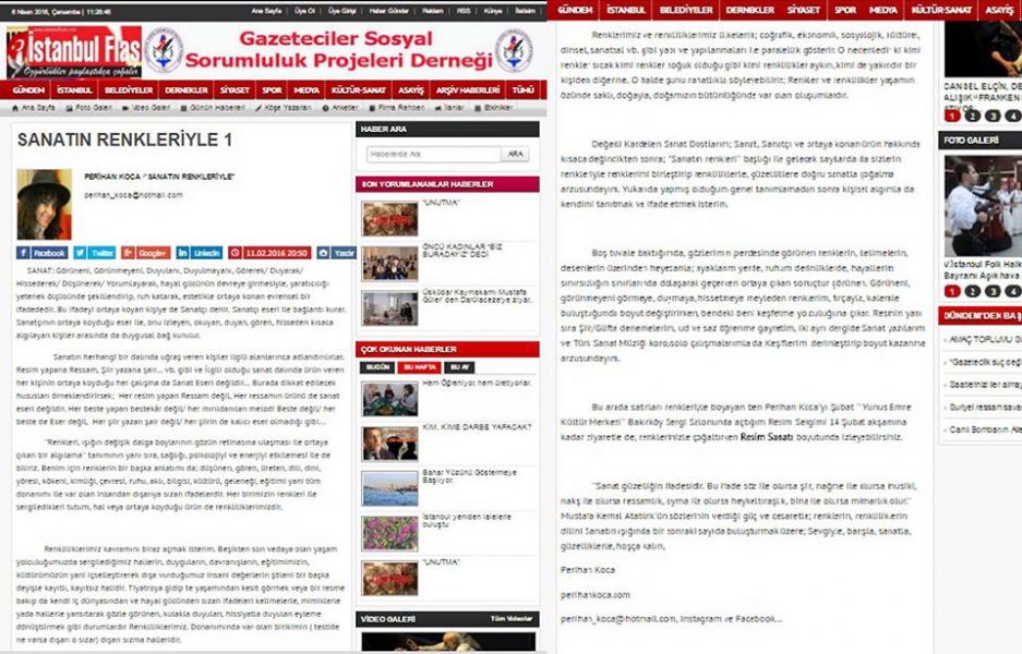 Sanatın Renkleriyle